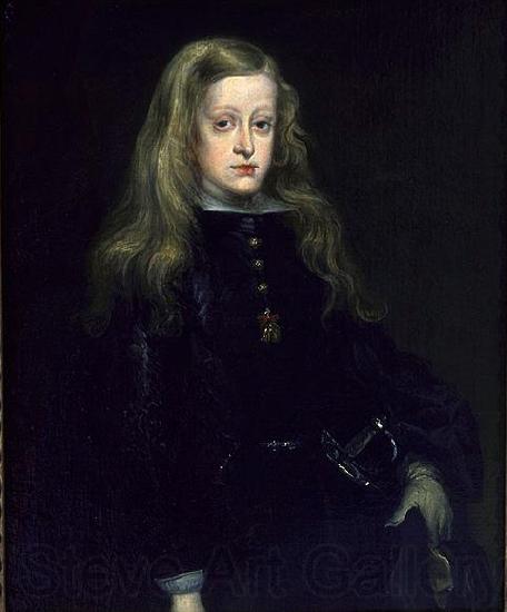 Miranda, Juan Carreno de King Charles II of Spain Spain oil painting art